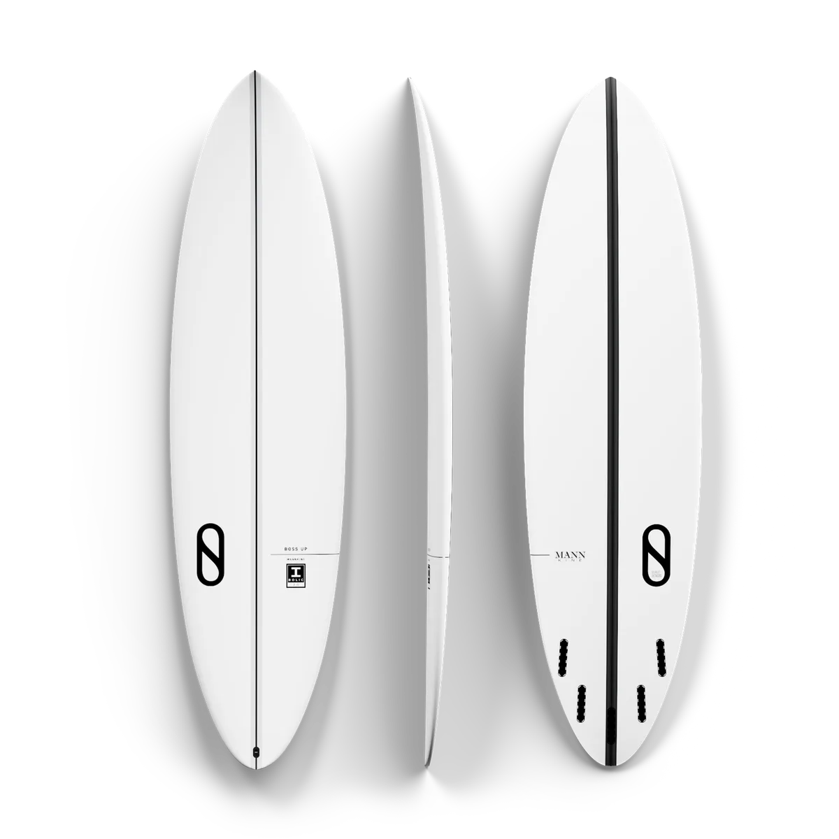 Firewire Boss Up vista de cima em imagem oficial da prancha performance midlength