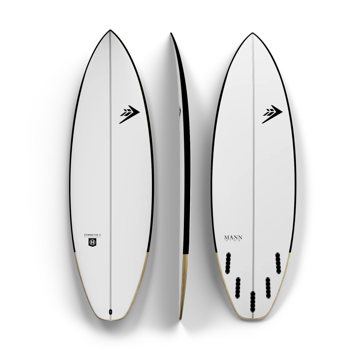 Firewire Dominator 2.0 Helium vista de cima e de baixo